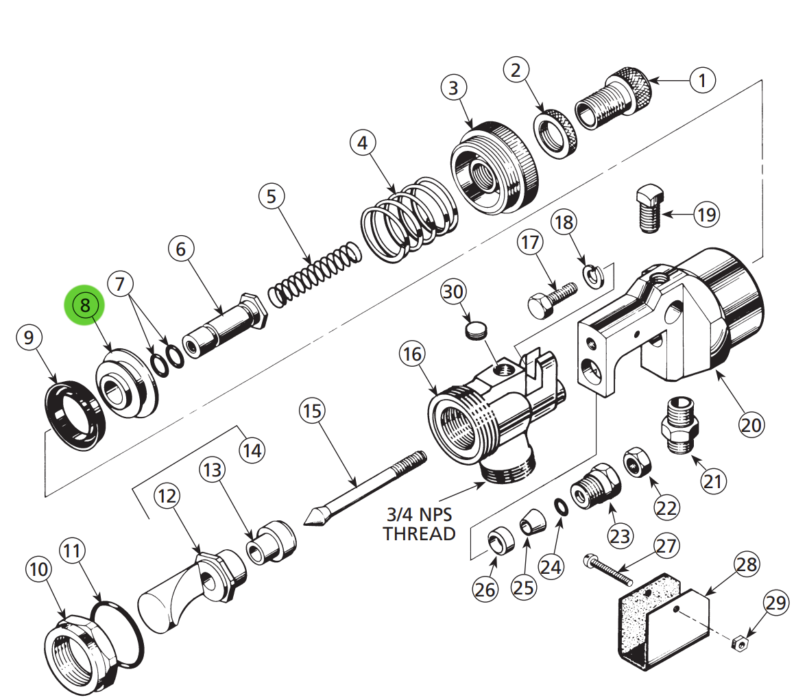 Binks 102-2059 Piston