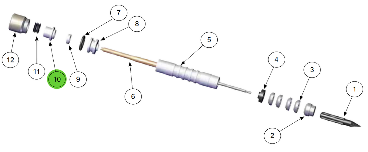 Ransburg Ransflex RX Seal Spacer