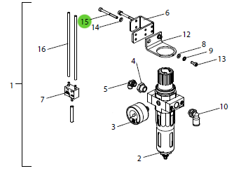 Wagner 9900375 Hexagon Socket Cylinder Head Screw