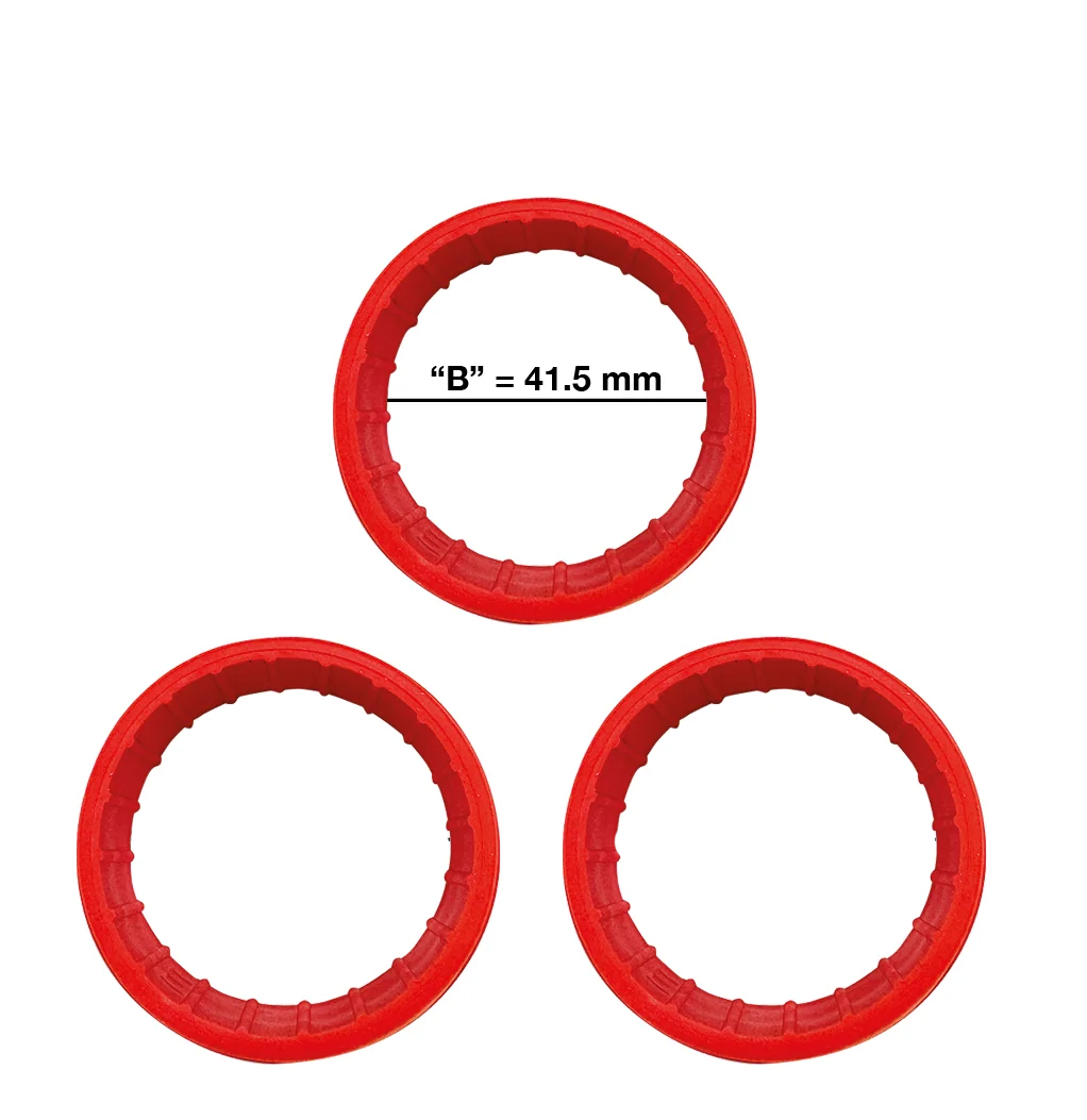 360 True Light Rubber Adapters (3 Piece Kit)