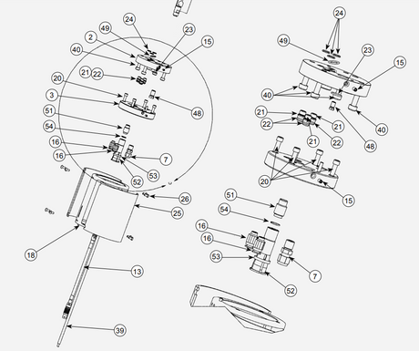 Ransburg Robot Adapter (FANUC P-200/P-250) - Total Finishing Supplies