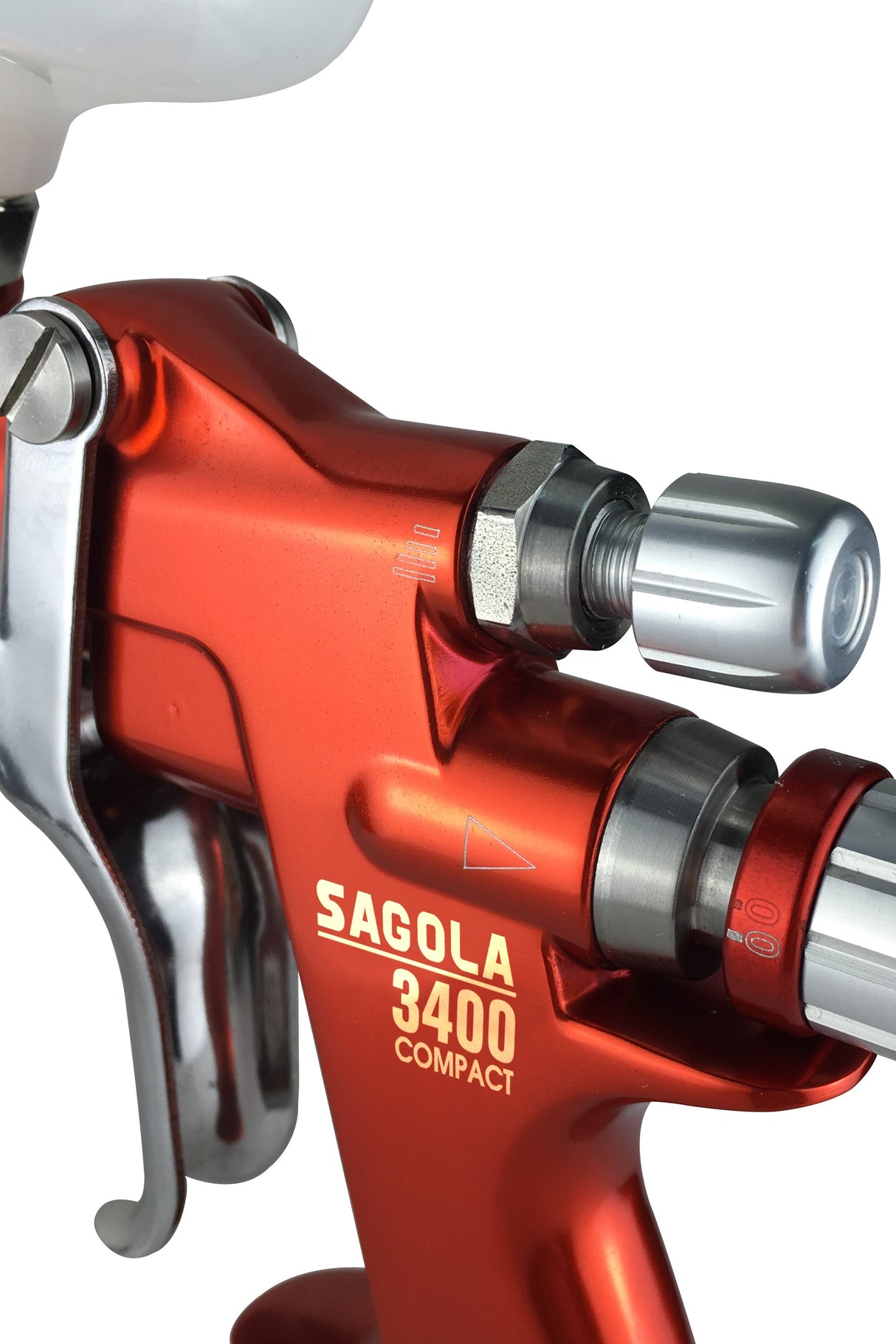 Sagola 3400 Compact HVLP Gravity Fed Manual Airspray Gun