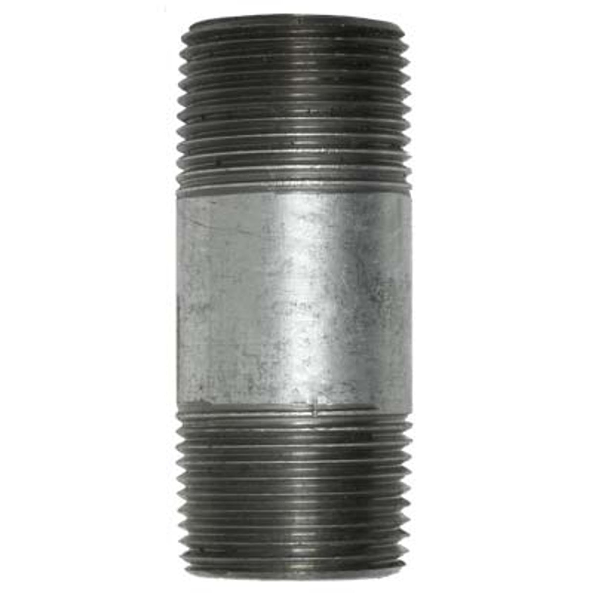 Pirate Brand - Schmidt Mfg Style, Nipple, TBE, Schedule 80, Galvanized, 1" x 3"