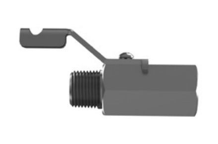 Hosco SSBV Series Ball Valve, Common Configurations, Male Tapered x Female Tapered (Various Size Options)