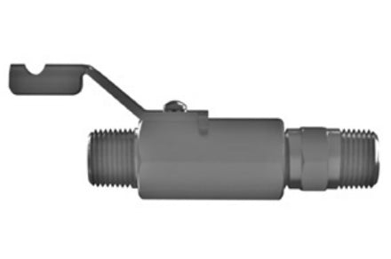 Hosco SSBV Series Ball Valve, Common Configurations, Male Tapered x Male Tapered (Various Size Options)