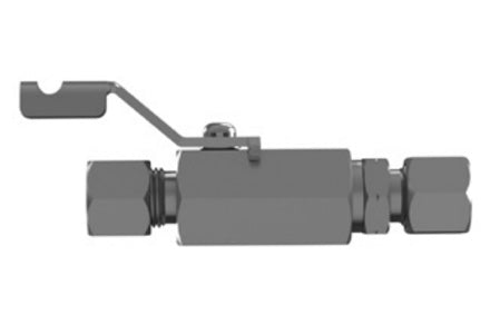 Hosco SSBV Series Ball Valve, Common Configurations, Tube Fitting x Tube Fitting (Various Size Options)
