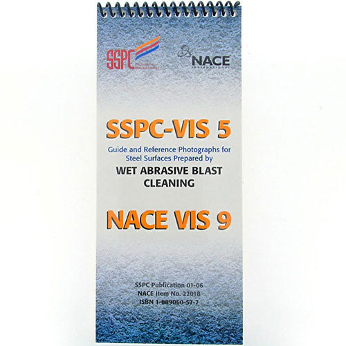 Elcometer SSPC-VIS 5 | Steel Surfaces Prepared By Wet Abrasive