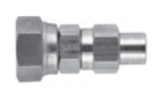 Hosco Straight Hose Fittings, No Springguard