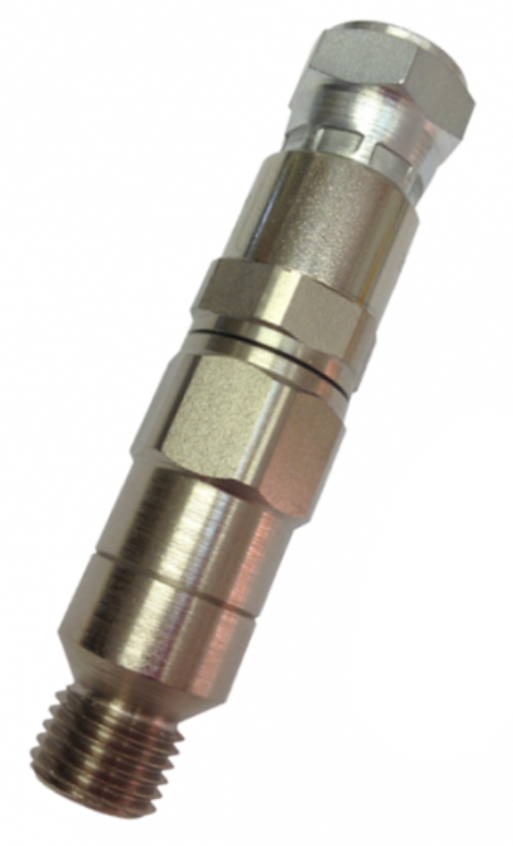 Gun Swivel with Inline Filter Housing - 1/4" NPS (M) x 1/4" NPSM (F)