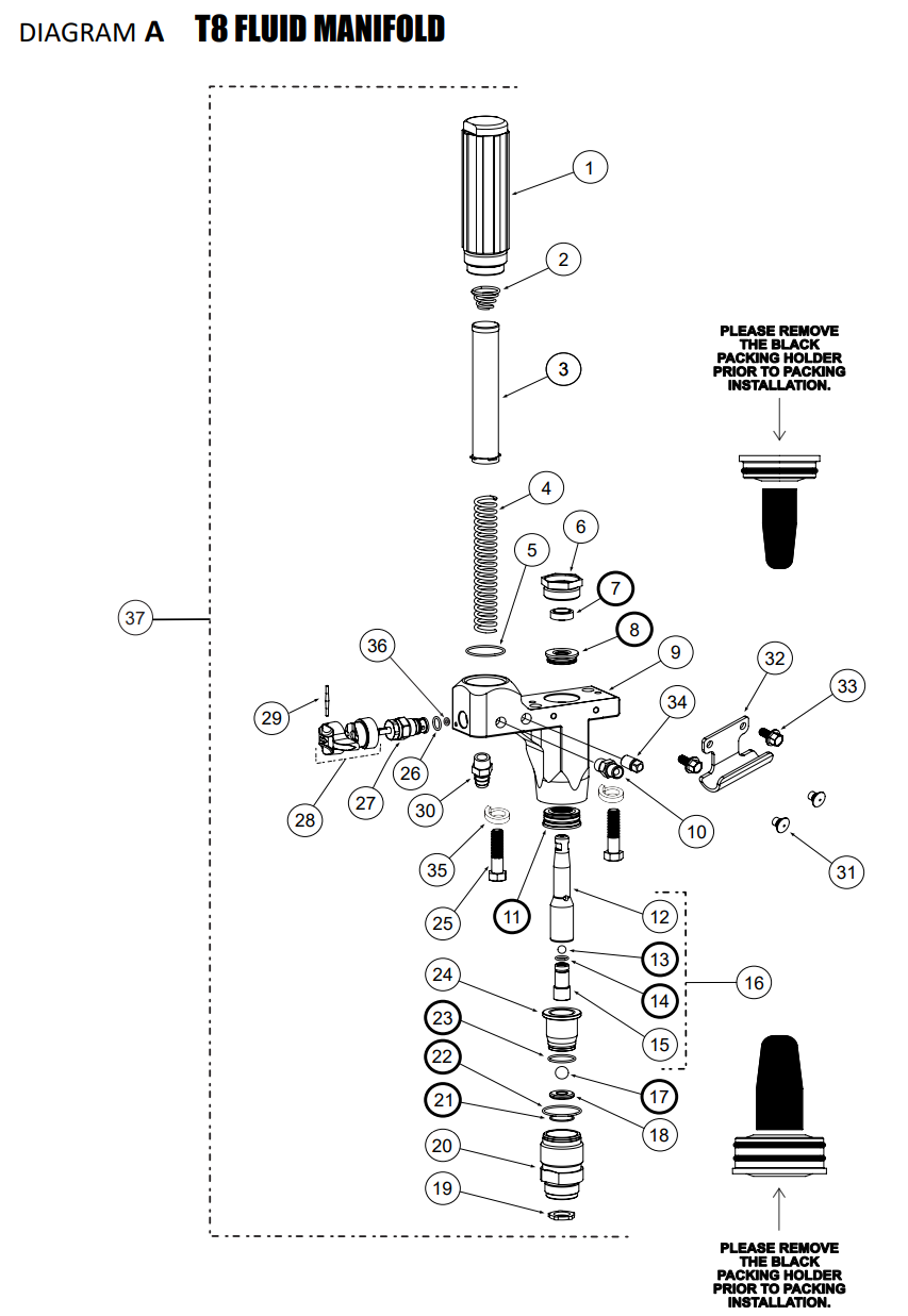 TriTech 601-335 Pump/Filter Complete T8