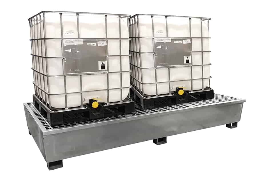 UltraTech Ultra-Twin IBC Spill Pallet® - Steel Model
