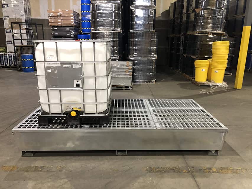 UltraTech Ultra-Twin IBC Spill Pallet® - Steel Model