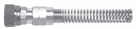 Binks Type D Hose Swivel, 3/8" NPS(F) With Spring Guard