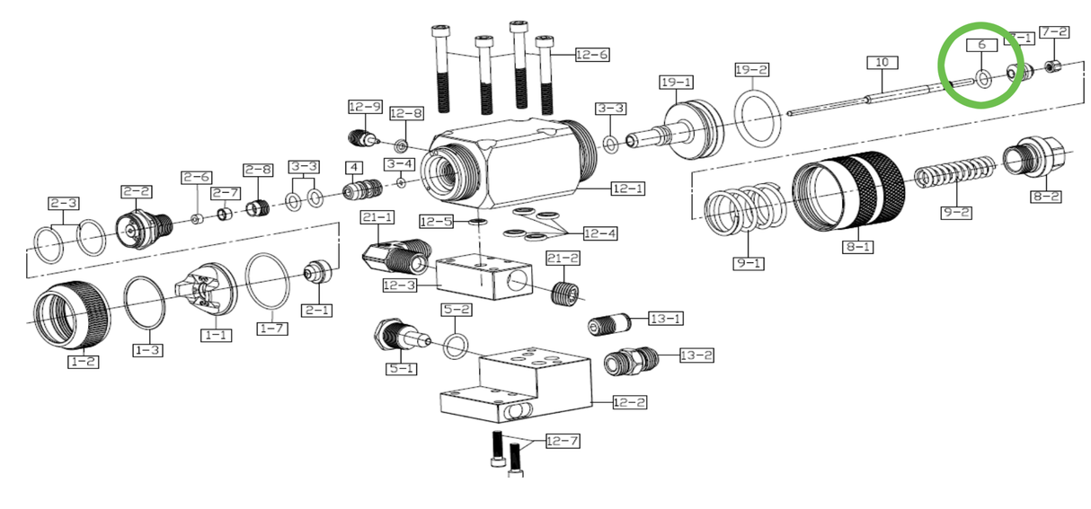 AUTO VIPER-X® C092-O ring (Ø6.3xØ1.8)