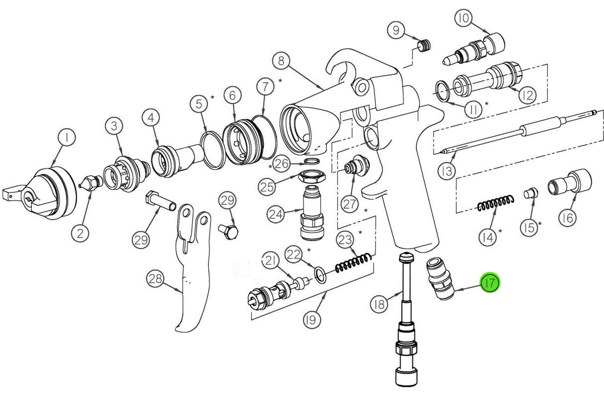 CA Tech 60-104 Air Inlet Fitting