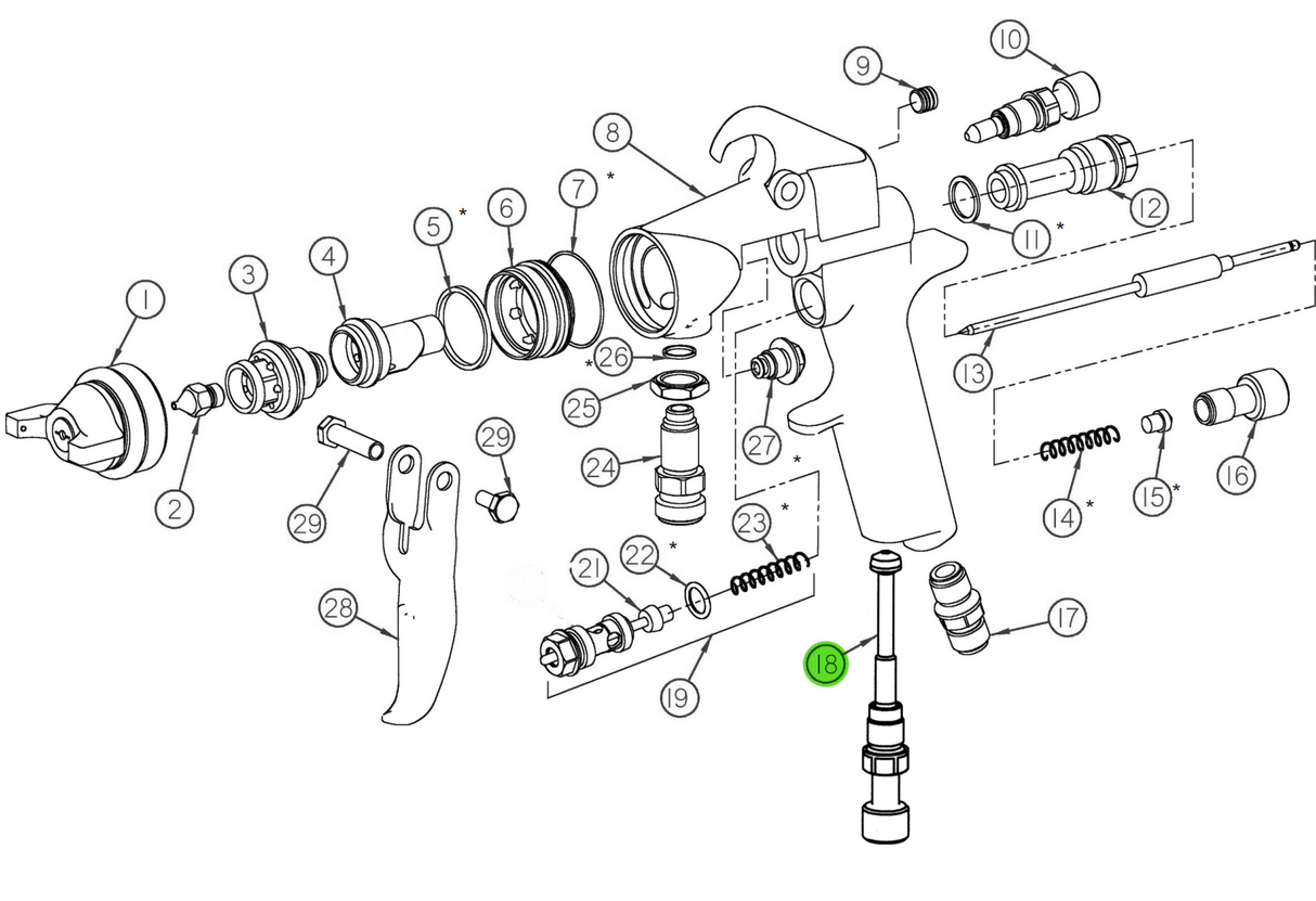 CA Technologies 60-1510 Air Control Assy