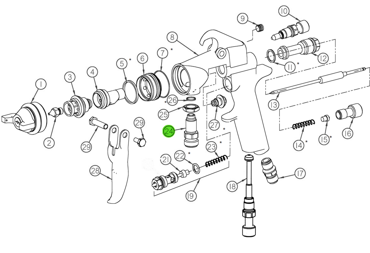 CA Technologies 60-126 Fluid Inlet