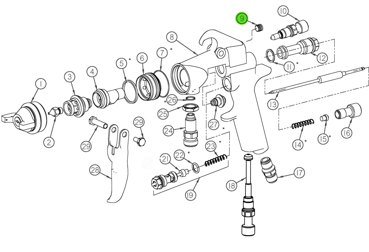 CA Technologies 98-0109 Set Screw 5/16-24 X 3/8 S.S.