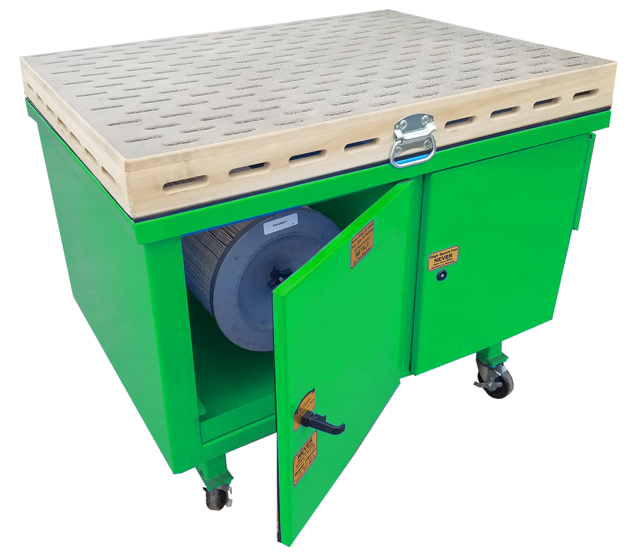 Denray Downdraft Cartridge Filter System Model 3444B - Total Finishing Supplies