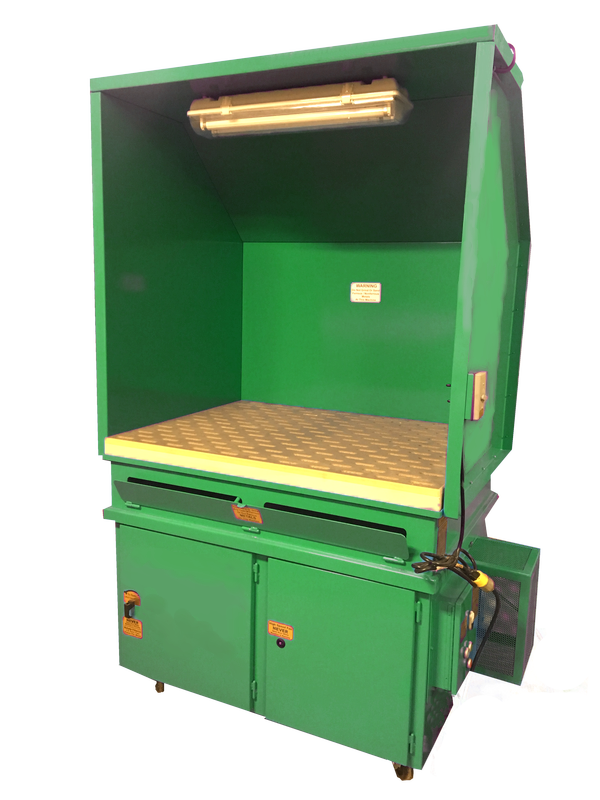 Denray Downdraft Cartridge Filter System Model 3444B Super - Total Finishing Supplies