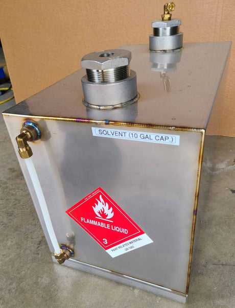 10 Gallon Stainless Steel Tank Becca Consumables