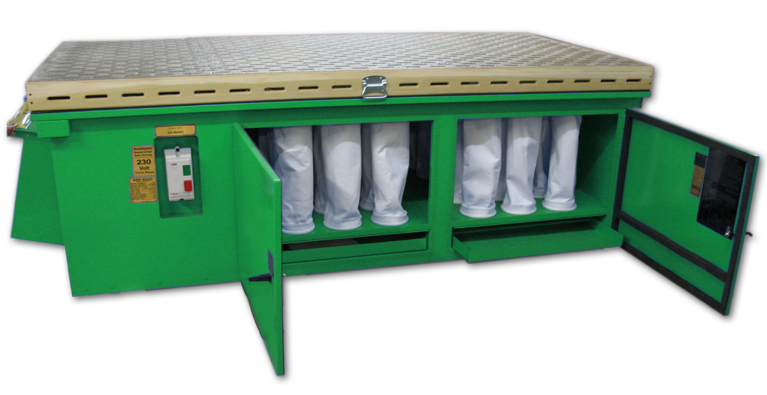 Denray Downdraft Cartridge Filter System Model 2872B - Total Finishing Supplies