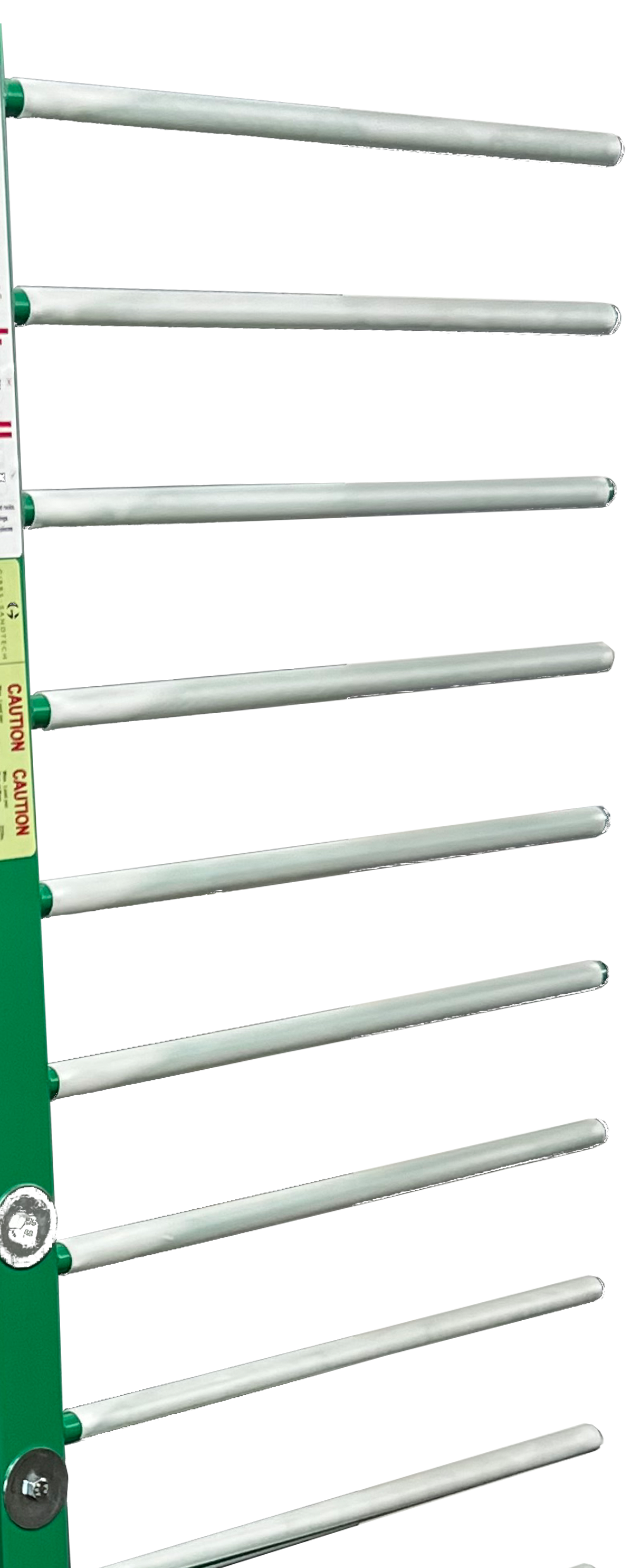 Plastic Sleeves for Drying Racks, Small Diameter 1/2"-3/4" Tube (10 Pack) - Total Finishing Supplies