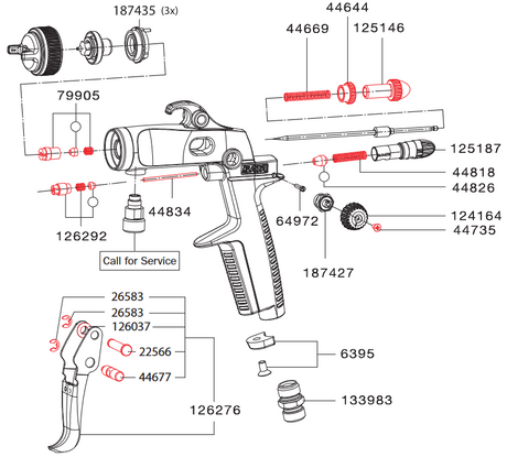 SATAminijet 1000 H Spray Gun - Total Finishing Supplies