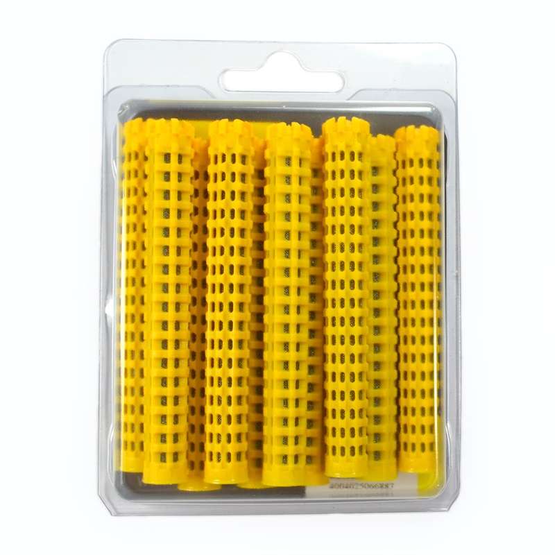 WAGNER® air-assisted airless cage filter 100 mesh yellow 10 pack