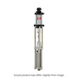 Aro 2-Ball Hydraulic Piston Pump 0.8:1 Ratio 12.9 Gpm Ss & Plunger W/uhmw-Pe Packing Tungsten