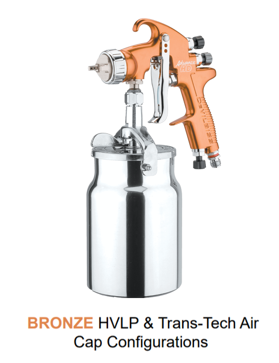 DeVilbiss Advance HD Suction Feed Spray Gun - Total Finishing Supplies