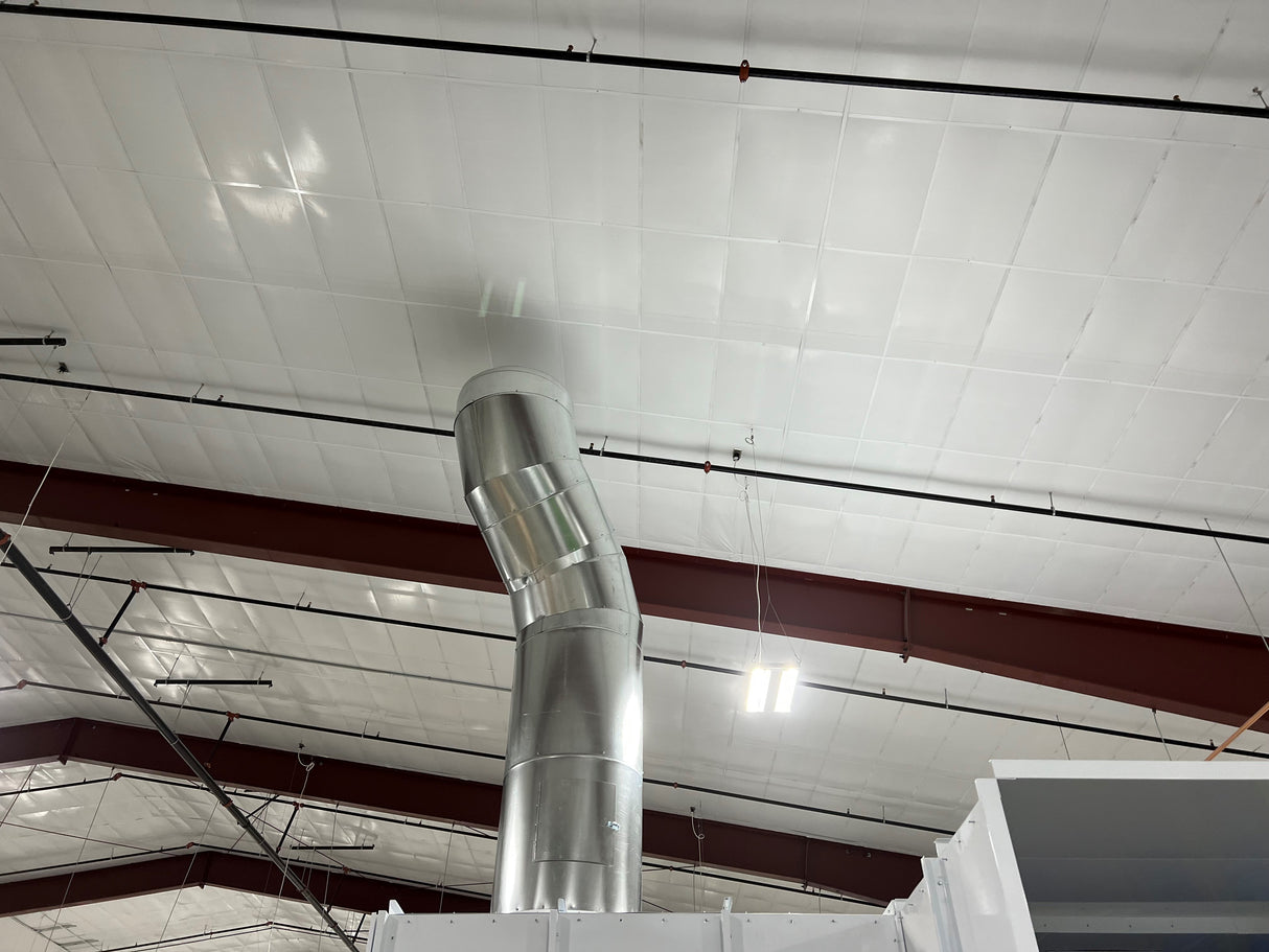 Labor - Ducting Installation of Spray Booths - Total Finishing Supplies