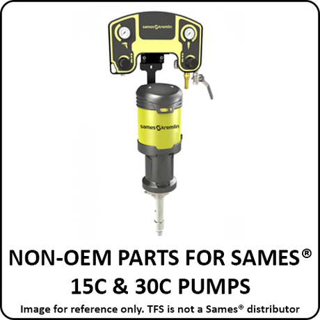 Non-OEM Parts for Sames® 15C & 30C Airmix® Paint Pumps - Total Finishing Supplies