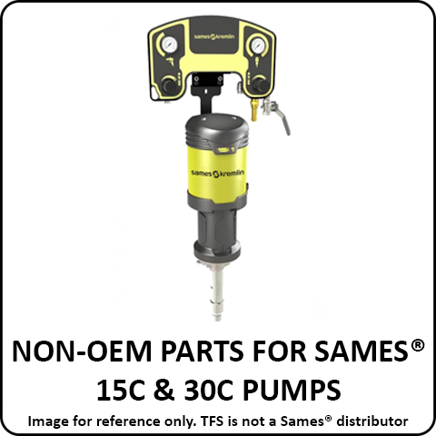 Non-OEM Parts for Sames® 15C & 30C Airmix® Paint Pumps - Total Finishing Supplies