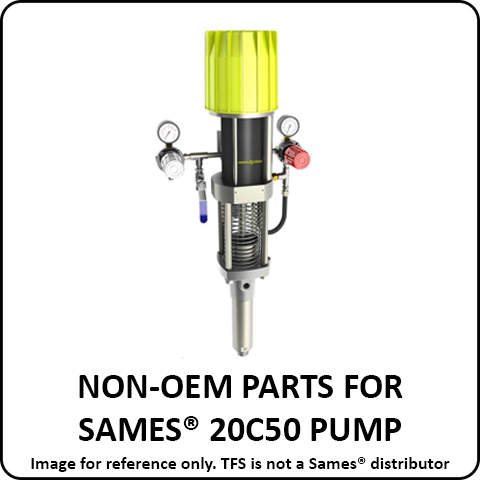 Non-OEM Parts for Sames® 20C50 Airmix® Paint Pump - Total Finishing Supplies