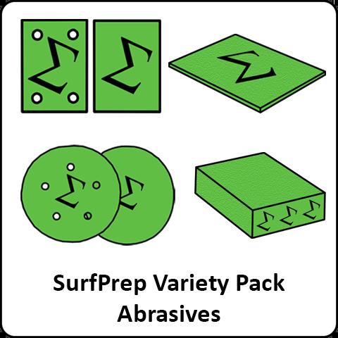 SurfPrep Variety Pack Abrasives - Total Finishing Supplies