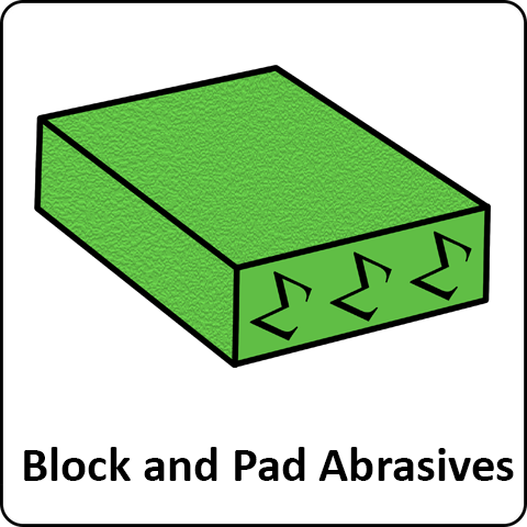 Blocks and Pads Abrasives - Total Finishing Supplies