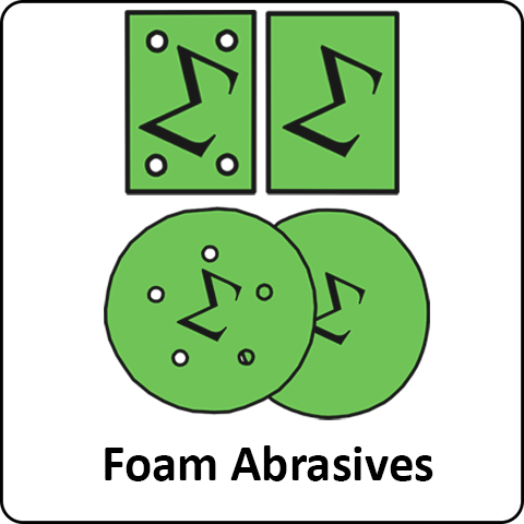 Foam Abrasives - Total Finishing Supplies