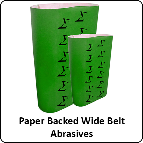 Paper Backed Wide Belt Abrasives - Total Finishing Supplies