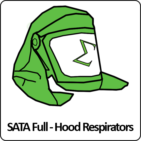 SATA Full Hood Respirators - Total Finishing Supplies