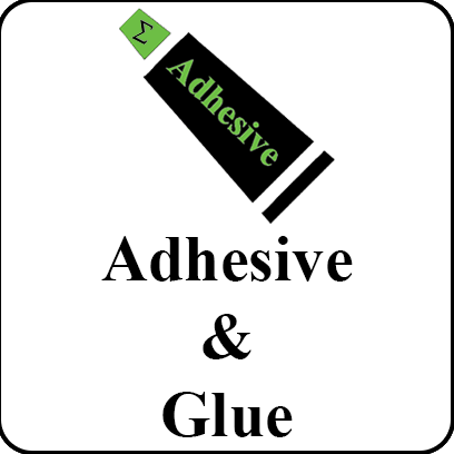 adhesive and glue