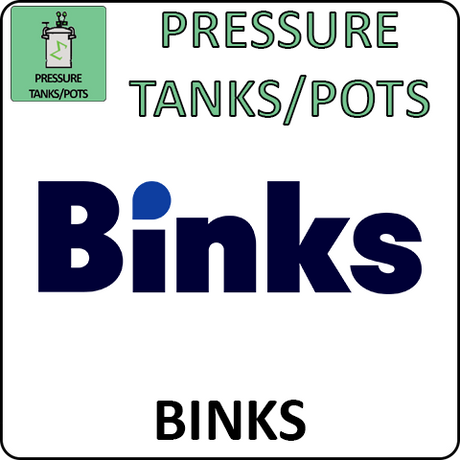 Binks Pressure Tanks and Pots