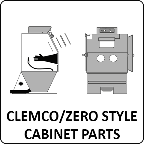 Pirate Brand Clemco/Zero Style Cabinet Parts