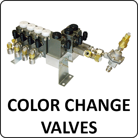 Color Change Valves - Total Finishing Supplies