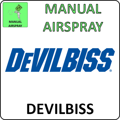 DeVilbiss Manual Airspray Guns - Total Finishing Supplies