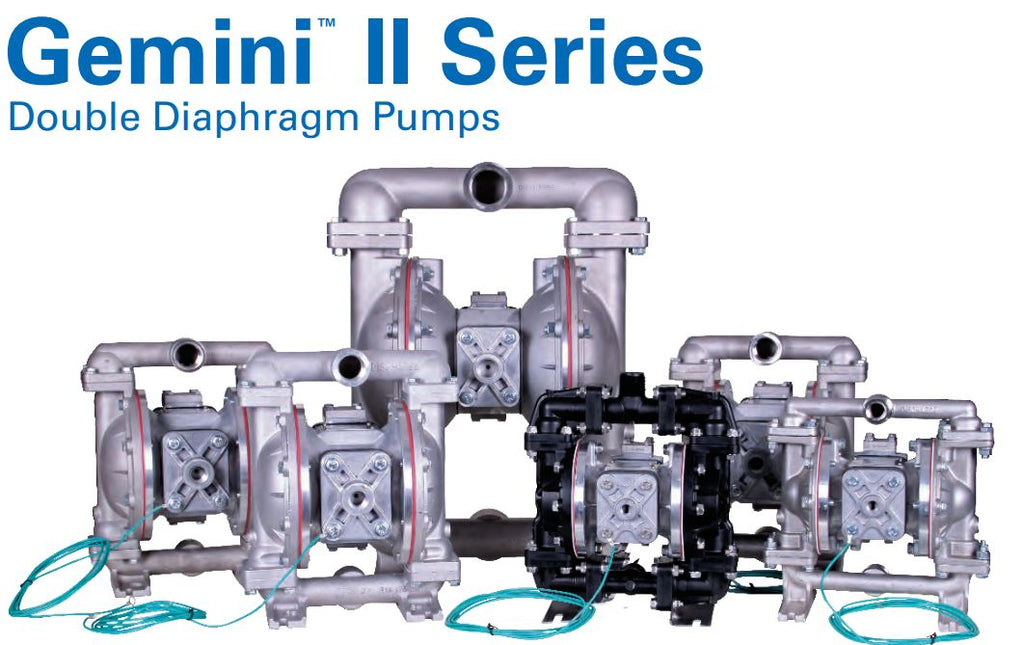 Gemini II Diaphragm Pumps - Total Finishing Supplies