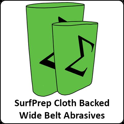 SurfPrep Cloth Backed Wide Belt Abrasives - Total Finishing Supplies