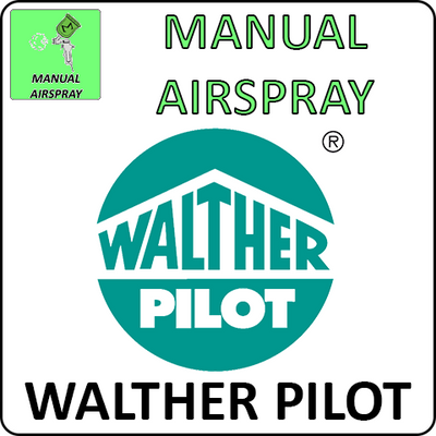 Manual de piloto de pistolas de pulverización de aire Walther 