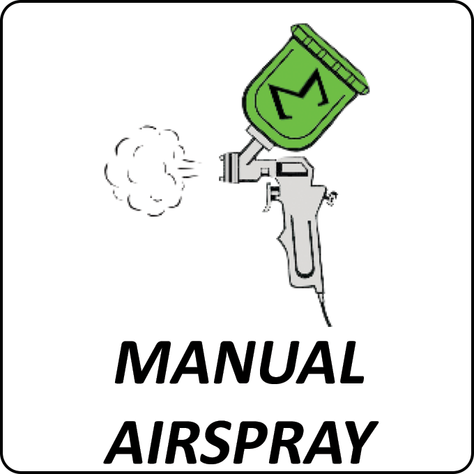 Manual Airspray Guns - Total Finishing Supplies