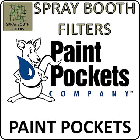 Paint Pockets Paint Spray Booth Filters - Total Finishing Supplies